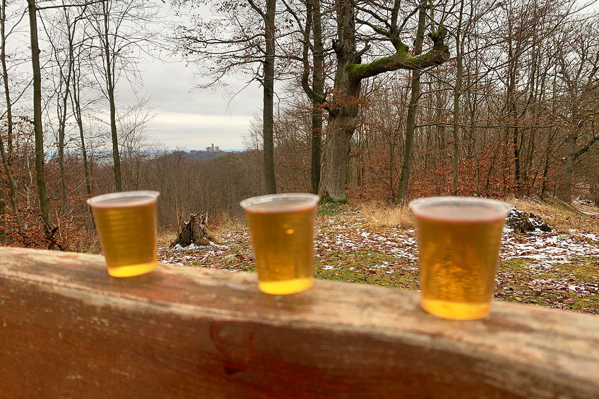 2021 Schmoddertour: "Wilde Sau" am Rennsteig bei Eisenach (Foto: Andreas Kuhrt)