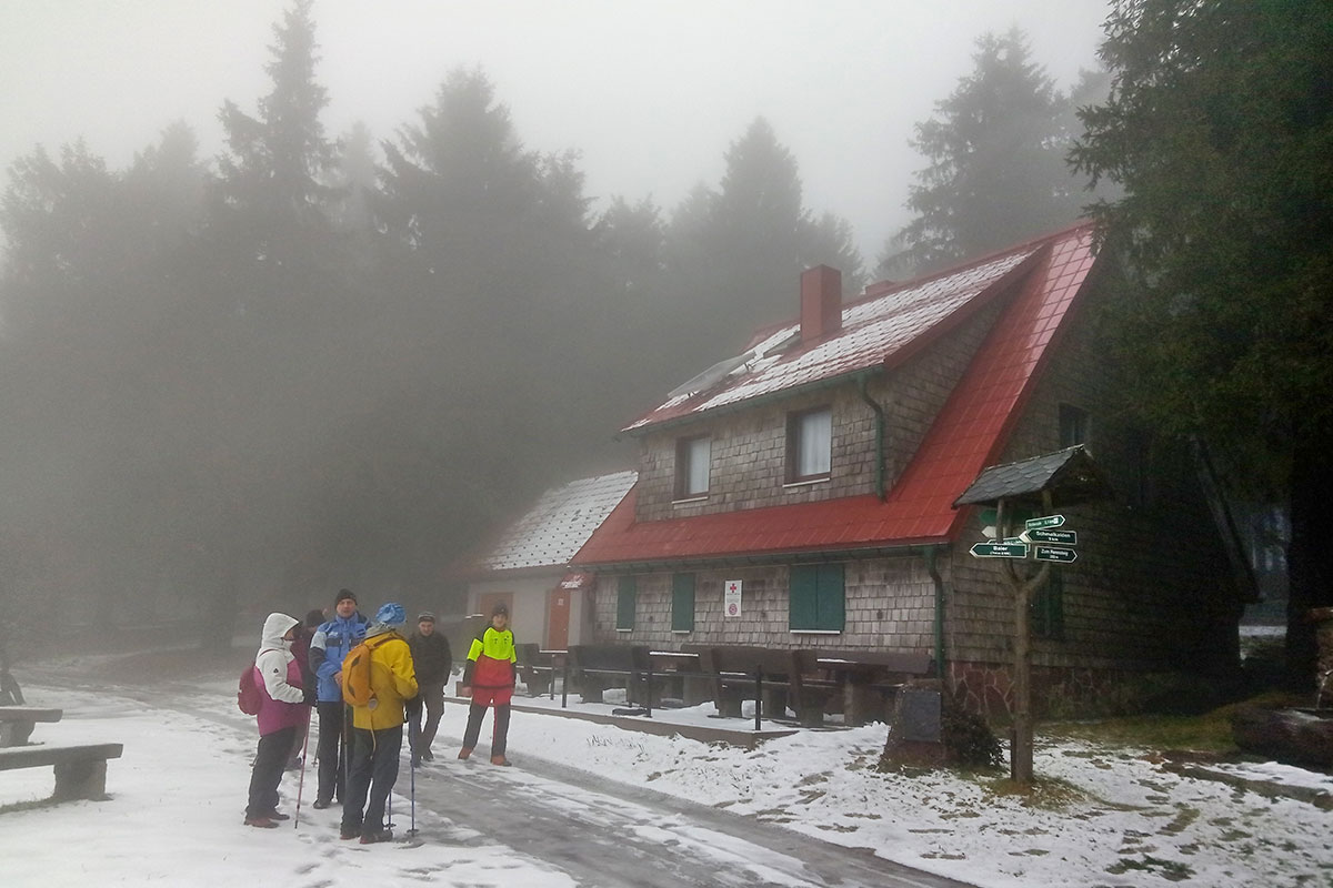 DAV Suhl: Jahresabschlusswanderung 2021: Rotteroder Höhe - Neuhöfer Wiesen