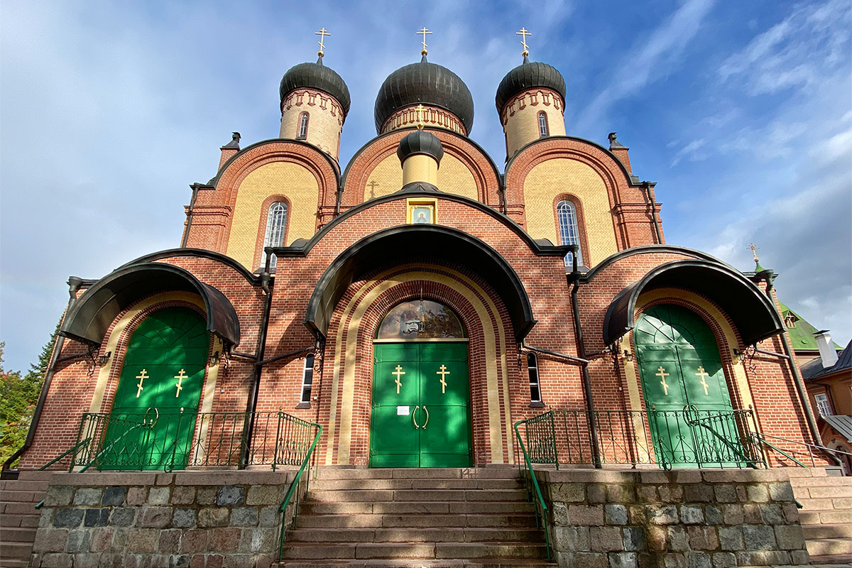 2022 Estland: Kuremäe: Kloster Maria Himmelfahrt: Kathedrale (Foto: Andreas Kuhrt)