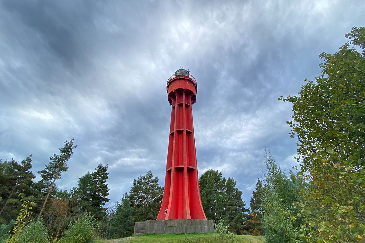 2022 Estland: Hiiumaa: Halbinsel Kõpu: Ristna Leuchtturm (Foto: Andreas Kuhrt)