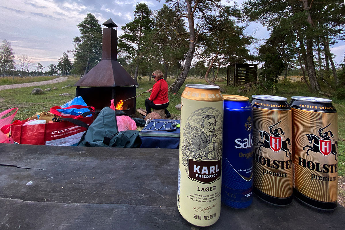2022 Estland: Saaremaa: Vilsandi: Käkisilma RMK Camping (Foto: Andreas Kuhrt)