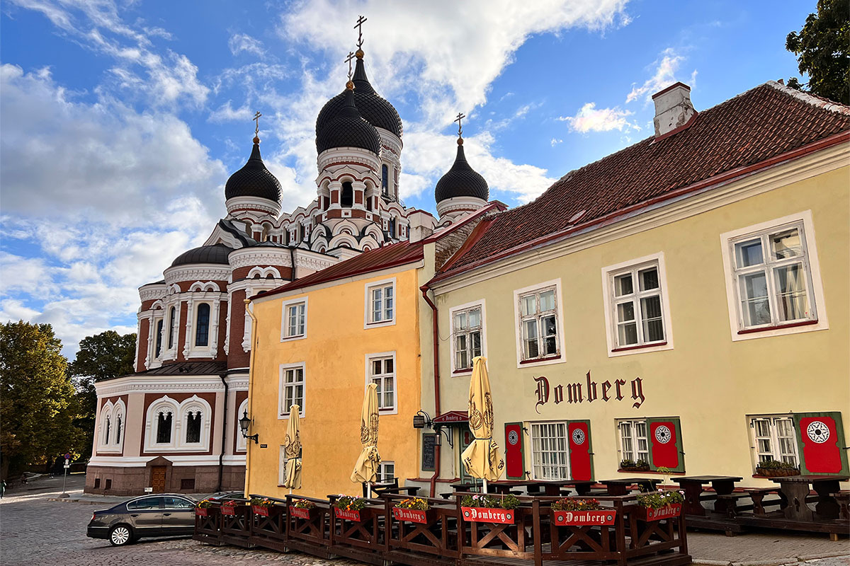 2022 Estland: Tallinn: Domberg (Foto: Manuela Hahnebach)