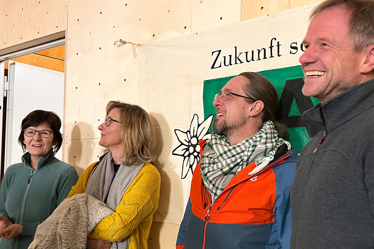 14.12.2022: Eröffnung des Boulderraums des DAV Suhl (Foto: Manuela Hahnebach)