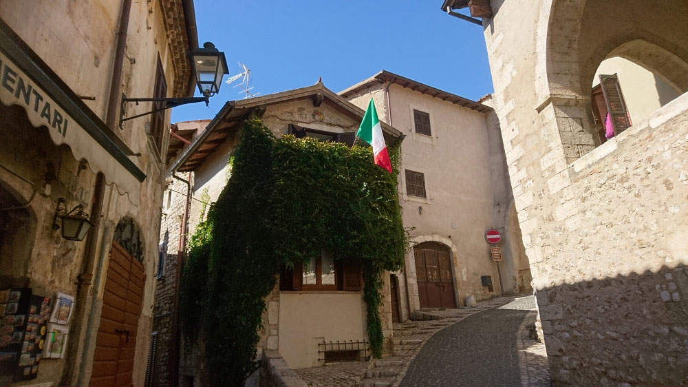 2022 Via Appia Antica: unser Quartier (Foto: Monika Schild)