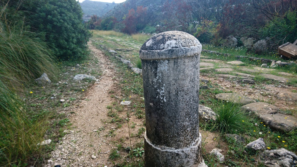 2022 Via Appia Antica: historischer Weg (Foto: Monika Schild)