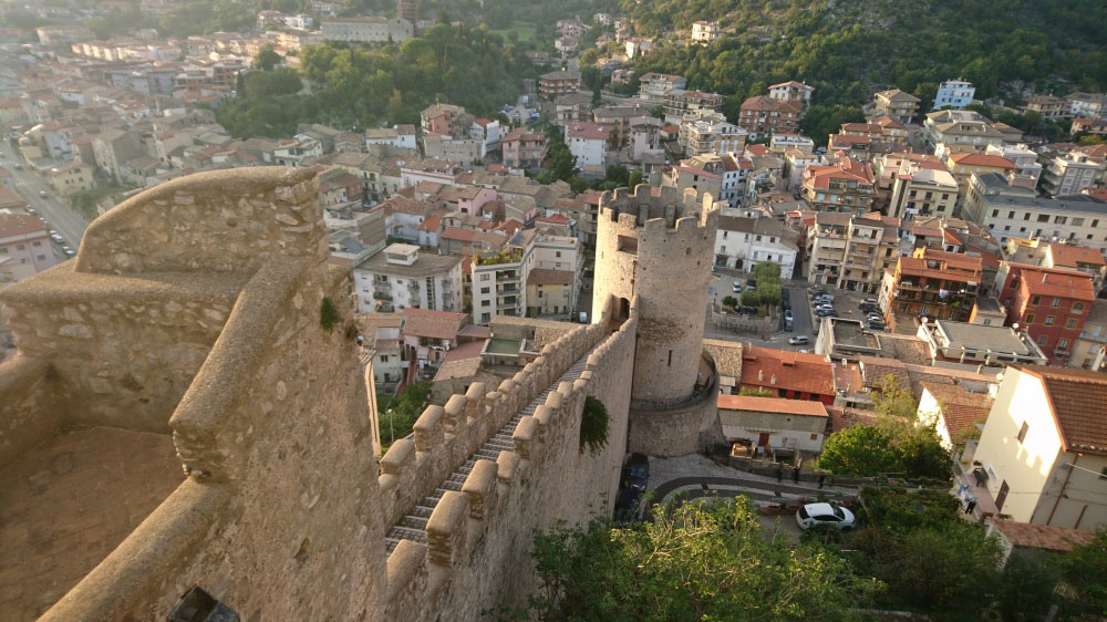 2022 Via Appia Antica: Burg Rocca Caetani in Itri (Foto: Monika Schild)