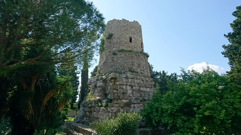 2022 Via Appia Antica: Grab des Cicerone bei Formia (Foto: Monika Schild)