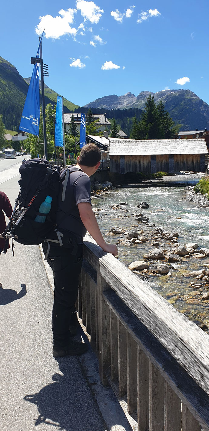 2022 Lechquellengebirge: Start in Lech (Foto: Christian Lange)