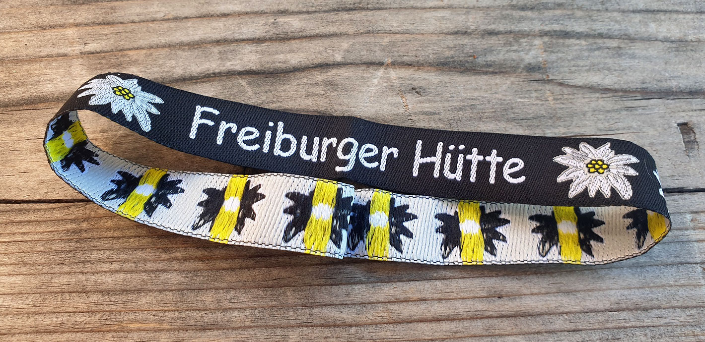 2022 Lechquellengebirge: Frühstücks-Bändchen (Foto: Christian Lange)