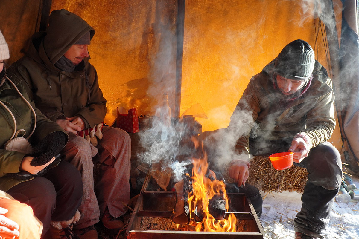 2022 Jämtland, Schweden: Hundeschlittentour (Klaus Wahl)