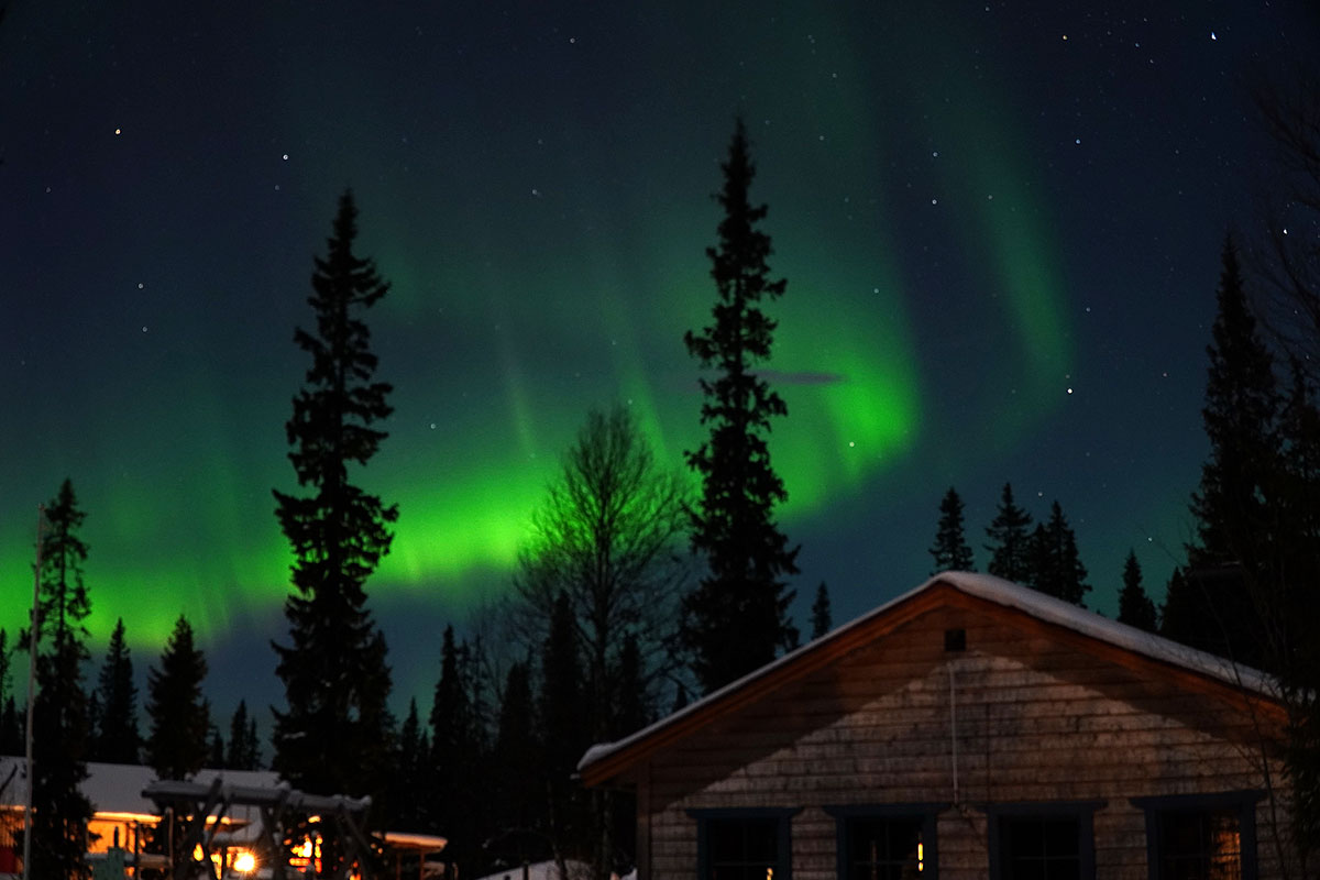 2022 Jämtland, Schweden: Nordlicht Galåbordana (Klaus Wahl)