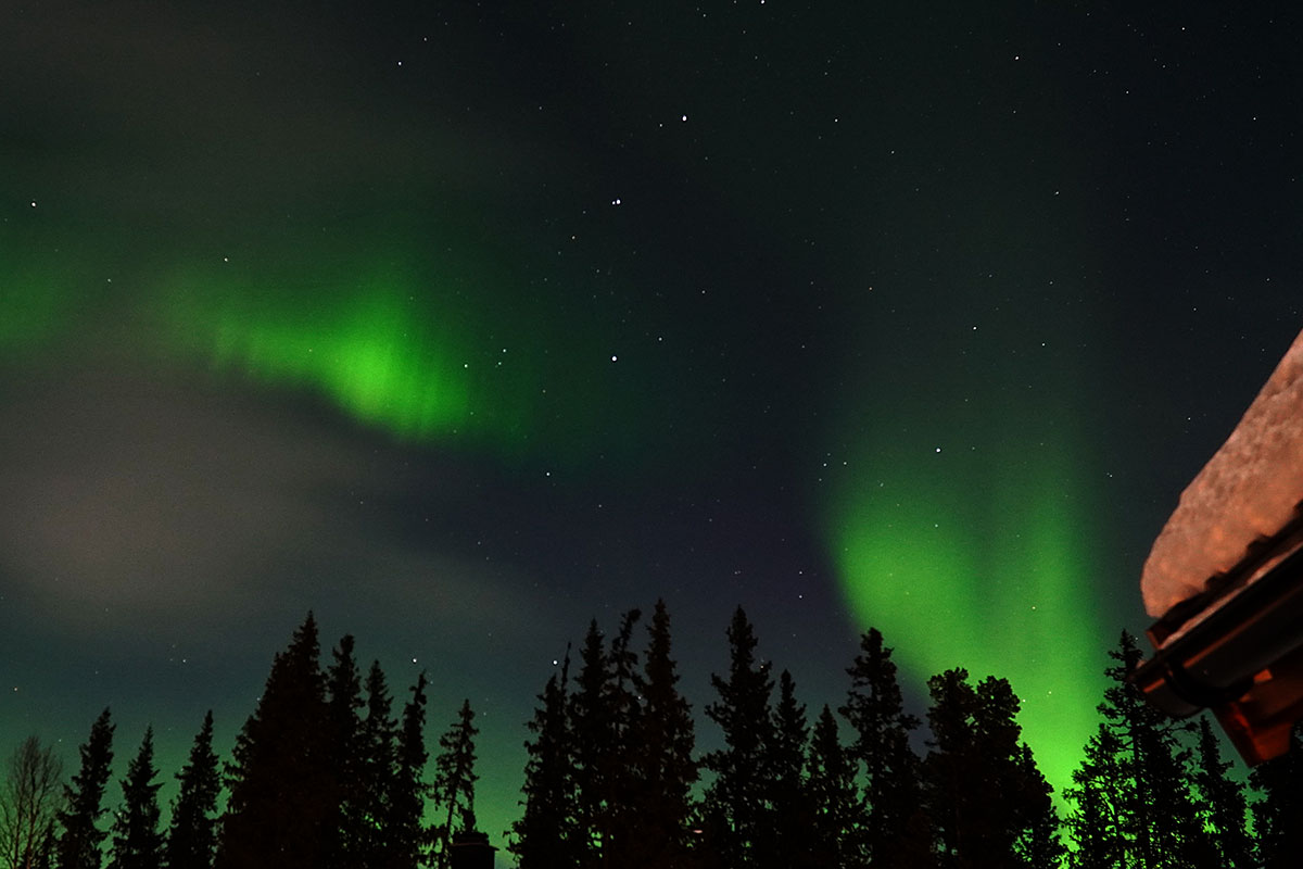 2022 Jämtland, Schweden: Nordlicht Galåbordana (Klaus Wahl)