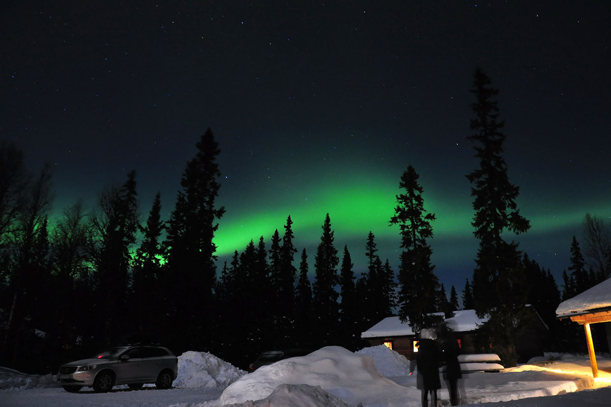 2022 Jämtland, Schweden: Nordlicht Galåbordana (Klaus Wahl)