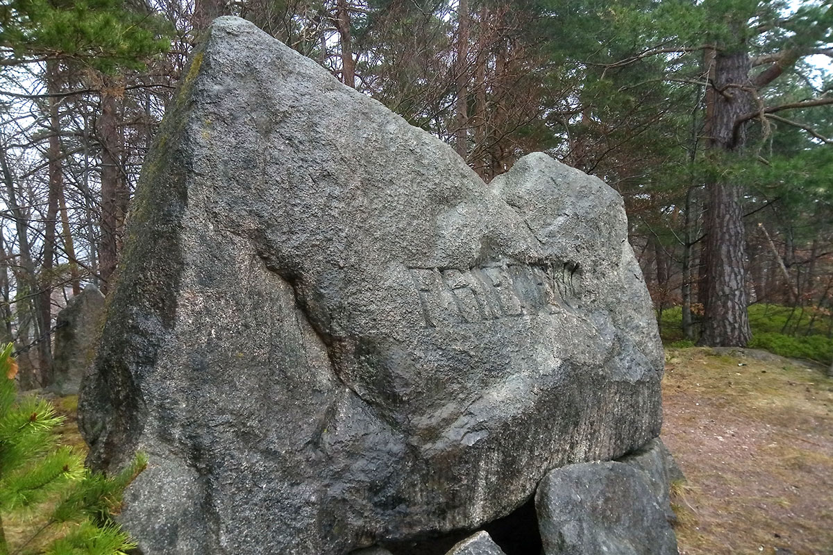 Frühlingswanderung bei Elgersburg: Friedensstein, 24.04.2022 (Foto: Klaus Wahl)