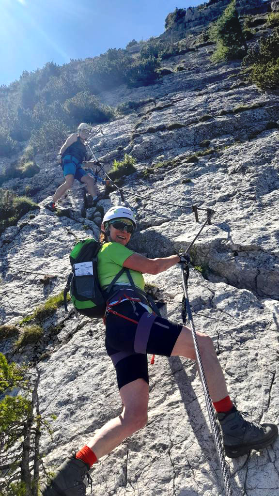 Klettersteig: Bad Goisern, 2023 (Heidi Wolfram)