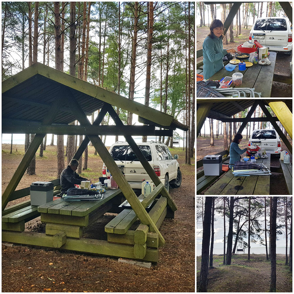 Estland 2023: RMK-Campingplätze (Karin Rennert)