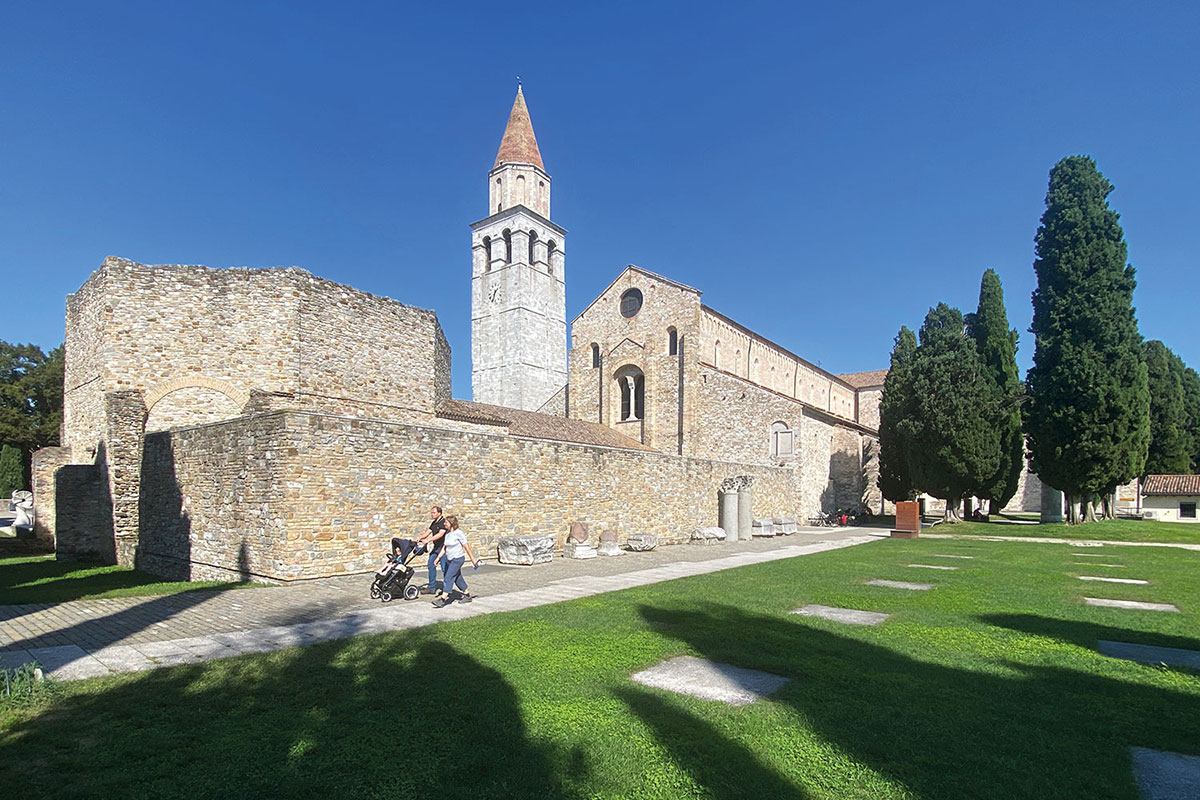 Friaul 2023: Aquileia: Basilika Santa Maria Assunta (Manuela Hahnebach)