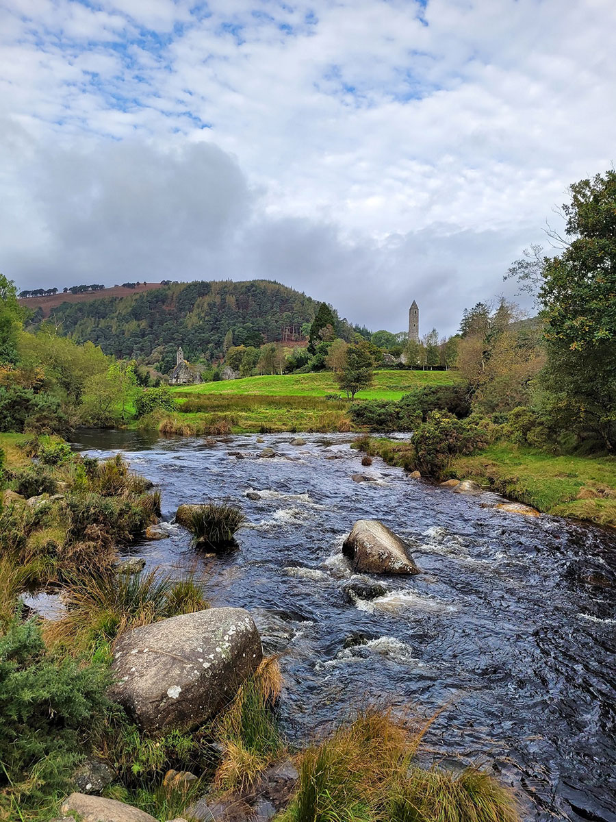 Irland 2023: Wicklow Mountains: Glendelough (Ina Ehrhardt)