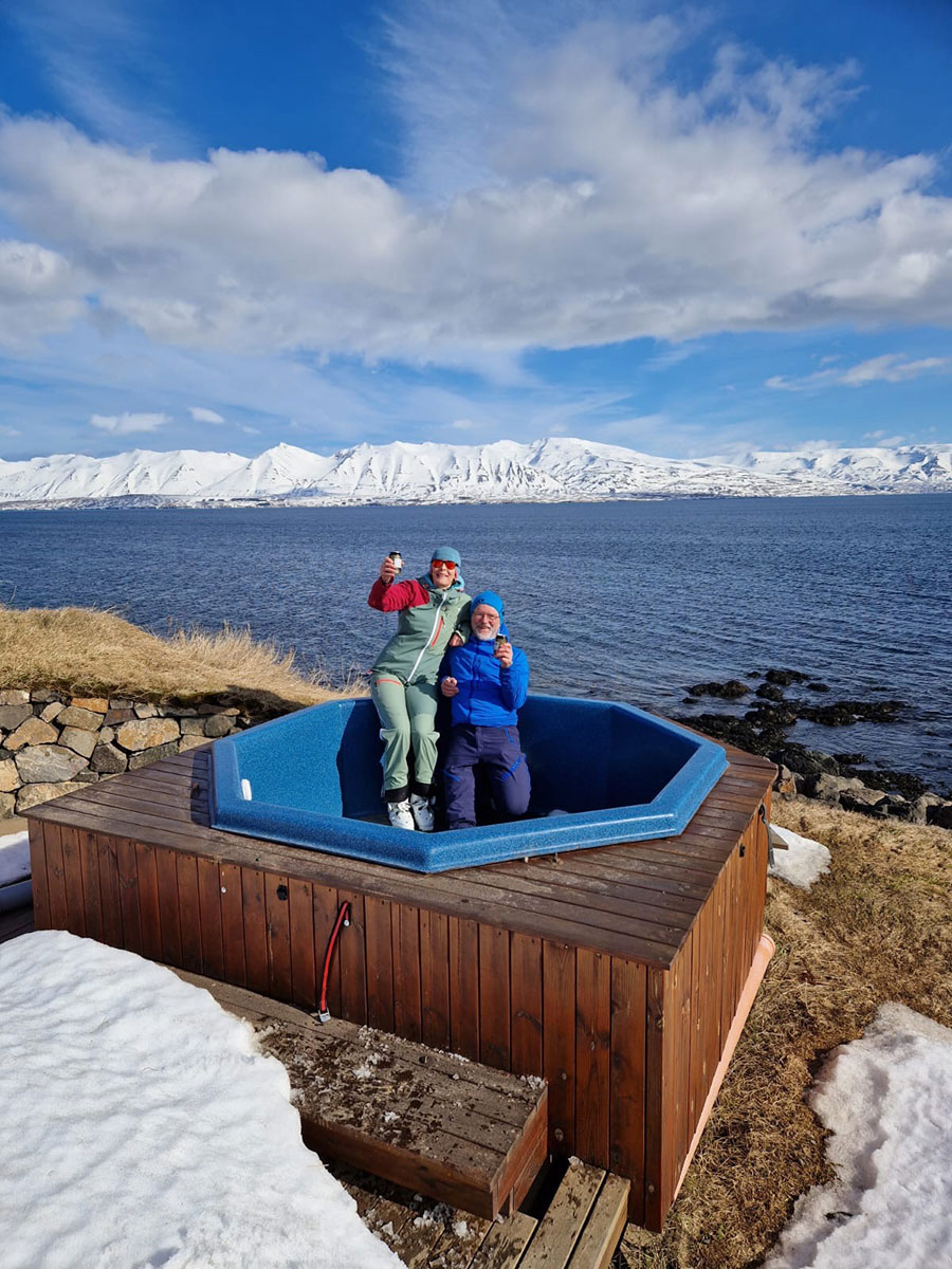 Skitouren Island 2023 (Kerstin + Michael Will)