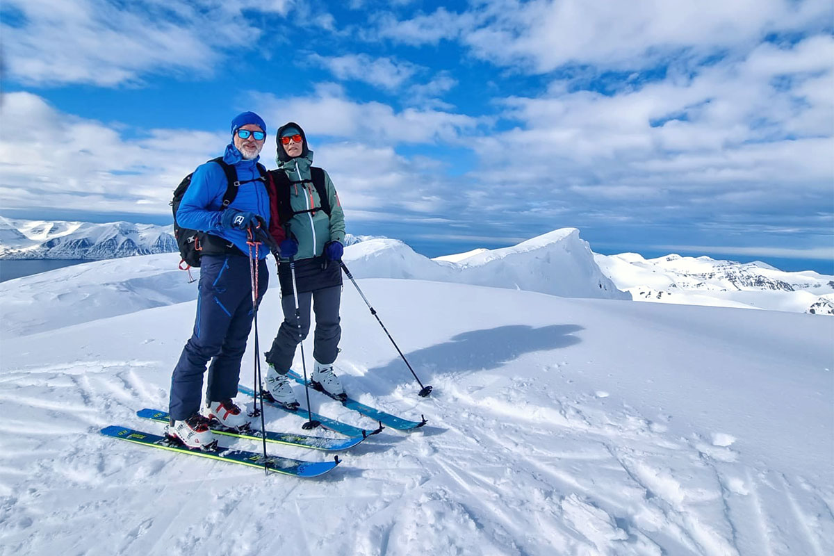 Skitouren Island 2023 (Kerstin + Michael Will)