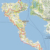Karte: Korfu-Trail (Moni + Dietrich Schild)