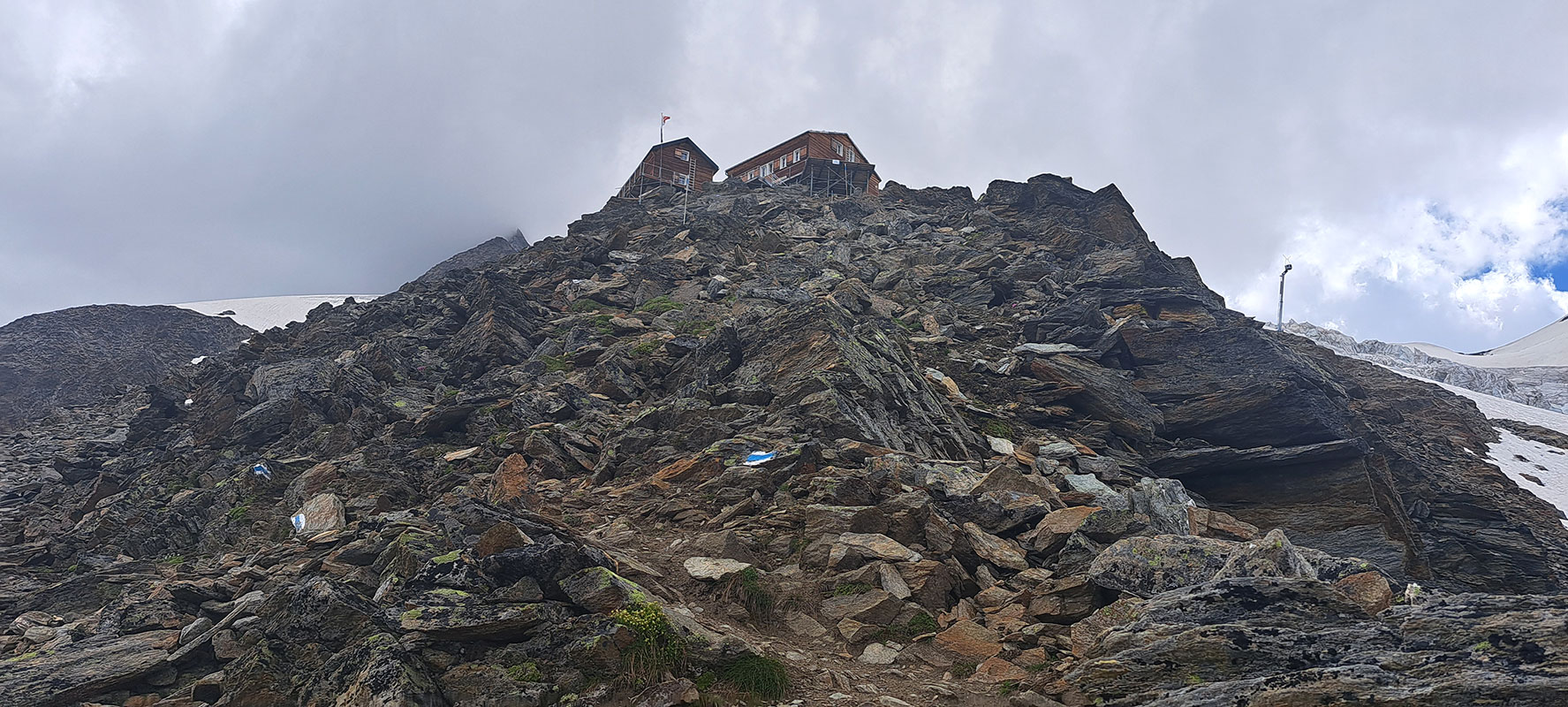 Wallis 2023: Hochtour zur Lenzspitze (Heiko Sthamer + Oliver Hartmann)