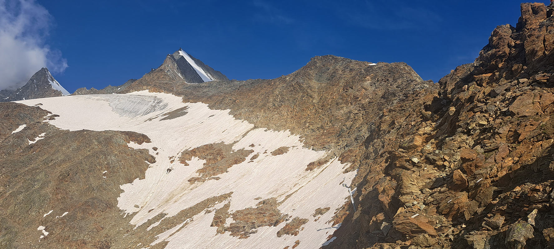 Wallis 2023: Hochtour zur Lenzspitze (Heiko Sthamer + Oliver Hartmann)