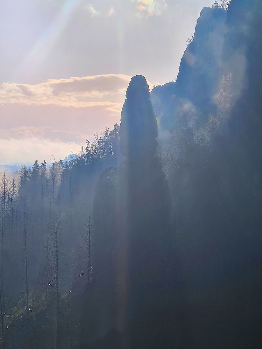 Sächsische Schweiz 2023: bei Schmilka (Uli + Jens Triebel)