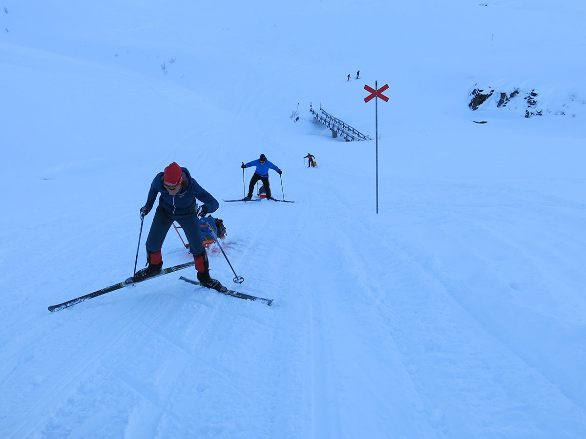 Skitour Lappland 2023 (Skadi + Matthias Michalowski)