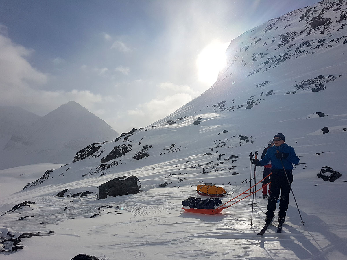 Skitour Lappland 2023 (Skadi + Matthias Michalowski)
