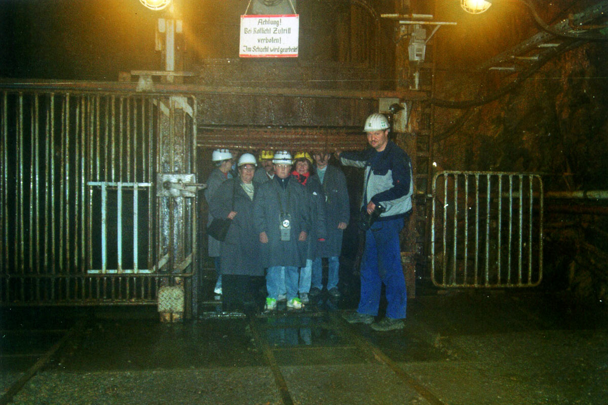 Besucherbergwerk Lehesten: Einfahrt (Foto: Werner Liebeskind, Lehesten)