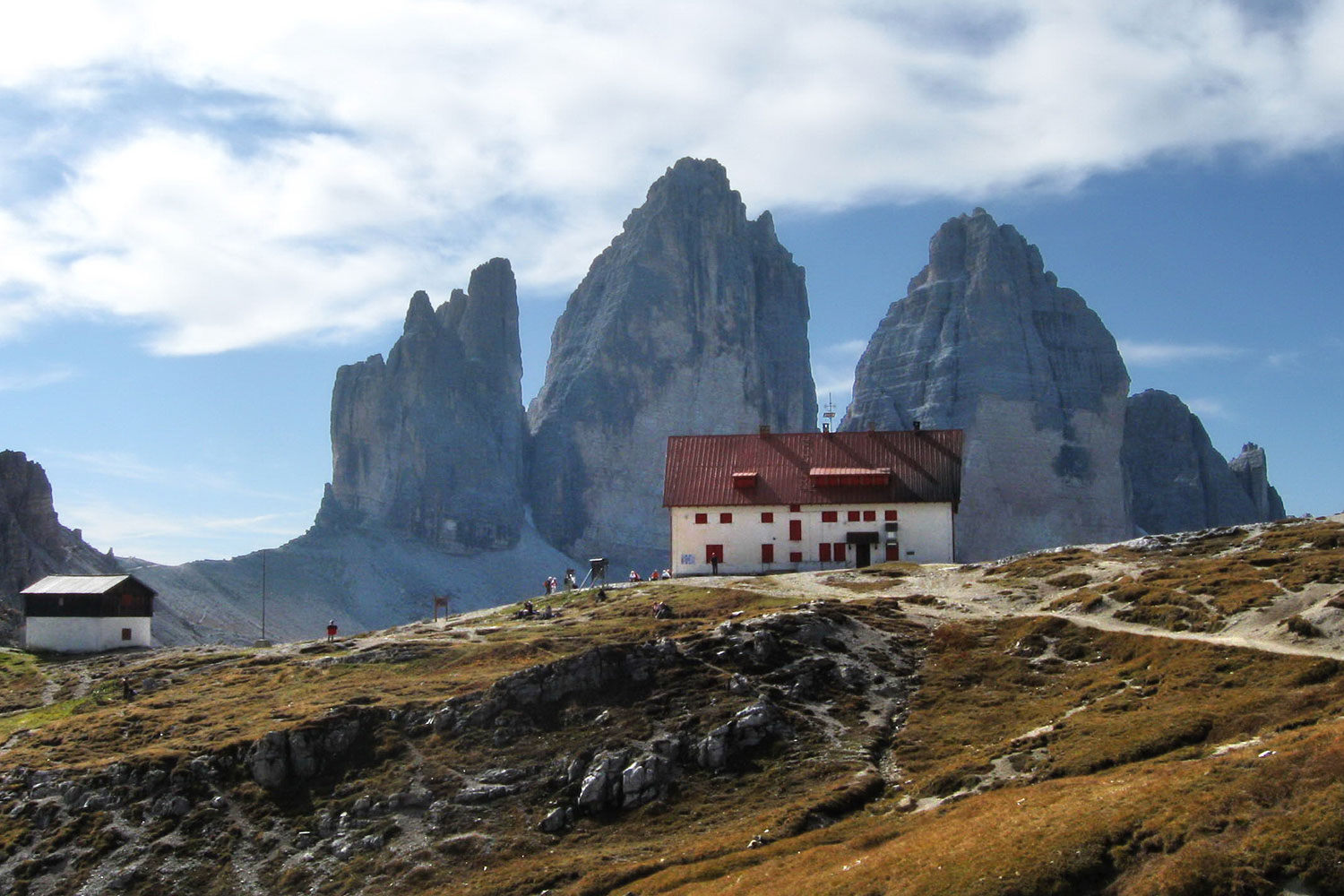 Drei Zinnen in den Dolomiten (Foto: Klaus Wahl)