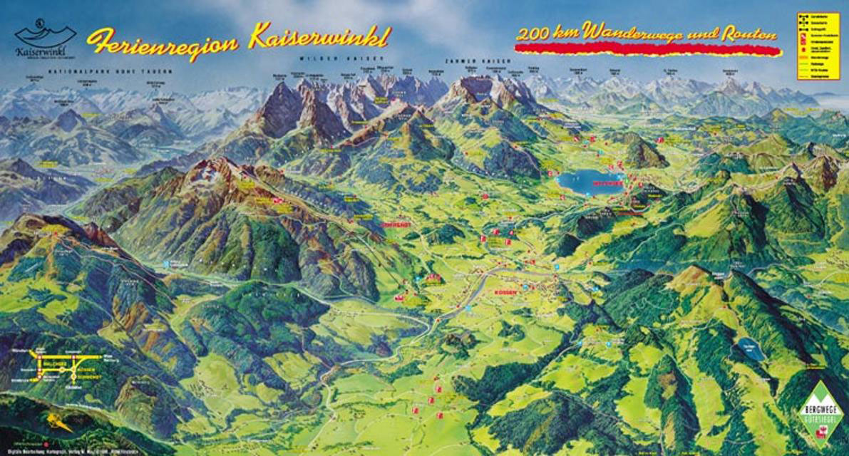 Ferienregion Kaiserwinkl (Quelle: www.alpen-guide.de)