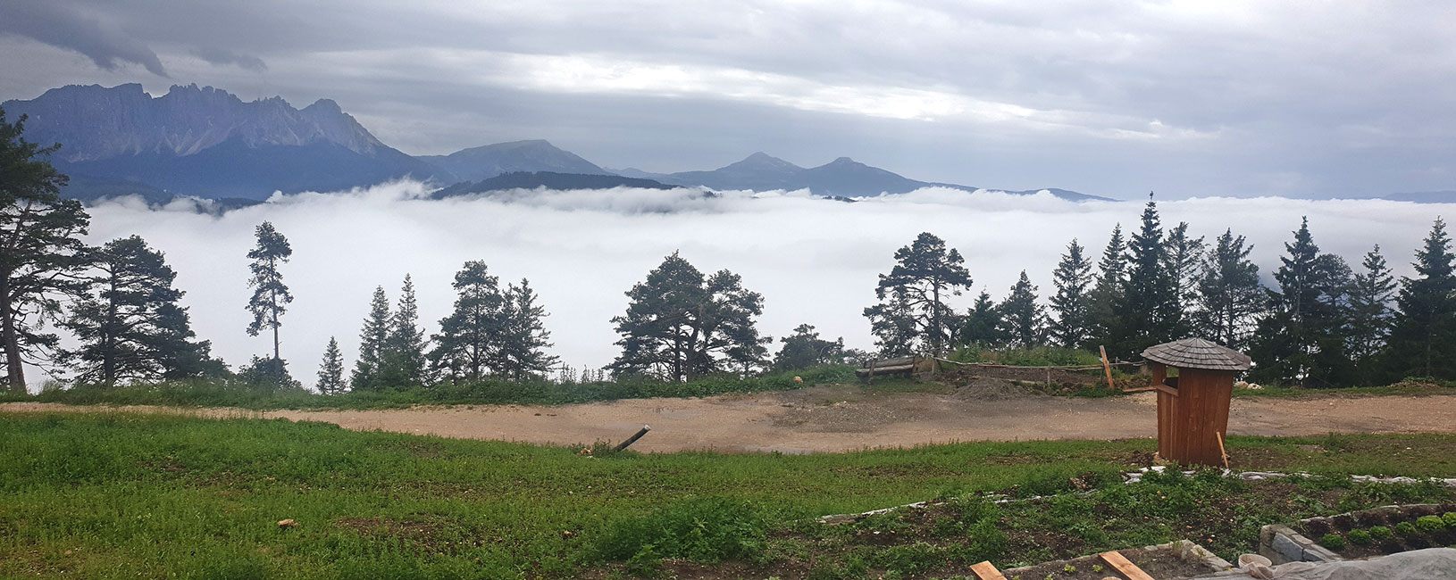 2022: Südtirol: Rosengarten: Schutzhaus Tschafon (Foto: Ina Ehrhardt)