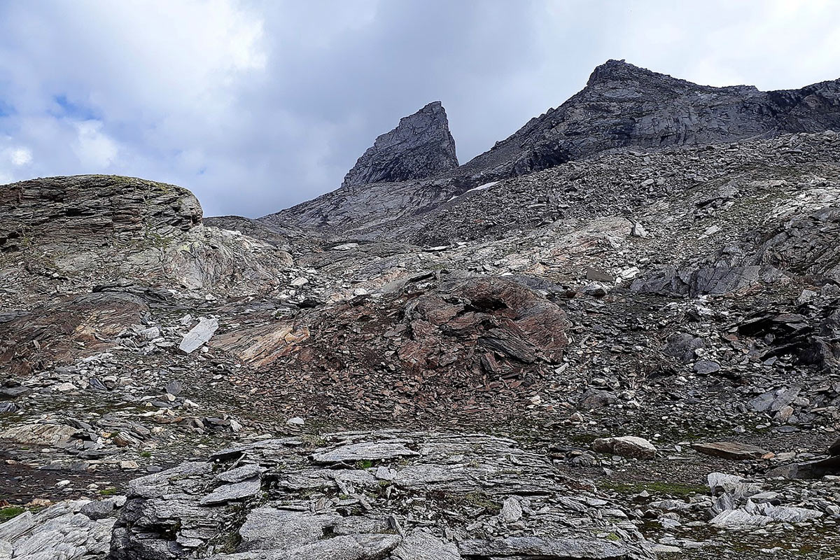 2022: Zillertal: Feldkopf: weglose Querung unterm Rosskopf (Foto: Olaf Färber)