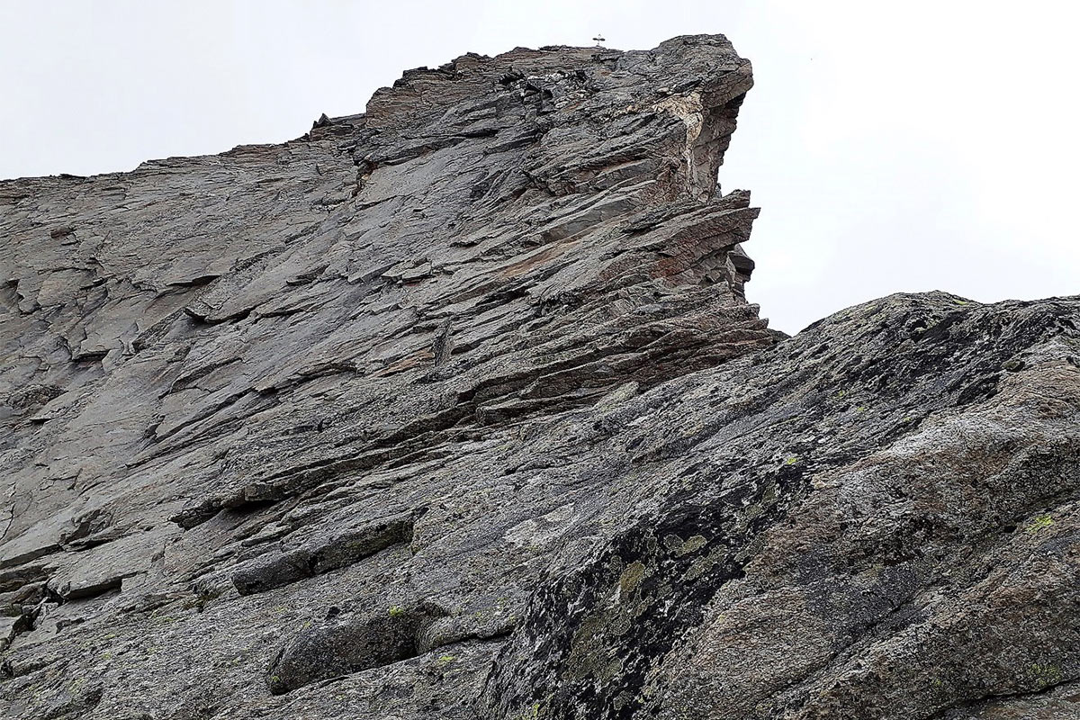 2022: Zillertal: Feldkopf: letzter Gipfelaufschwung (Foto: Olaf Färber)